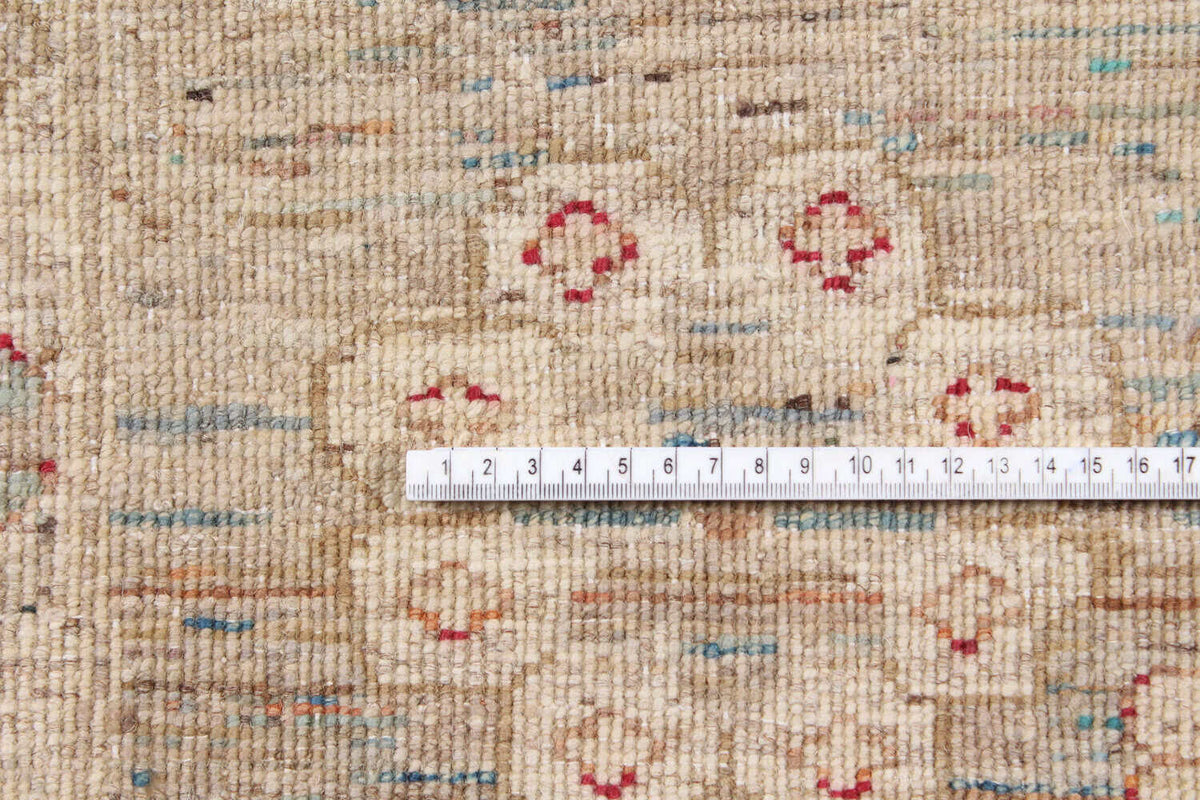 Afghan Rug with Small Red Medallions, 343 × 255 cm, view 5.