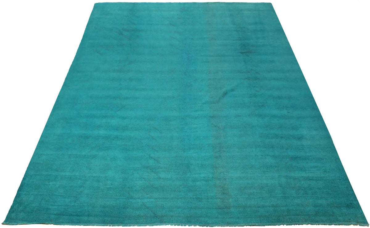 Large Turquoise Ziegler Rug, 431 × 302 cm, view 2.