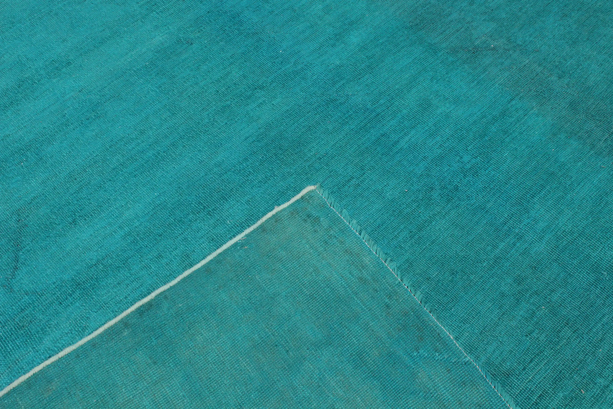 Large Turquoise Ziegler Rug, 431 × 302 cm, view 6.