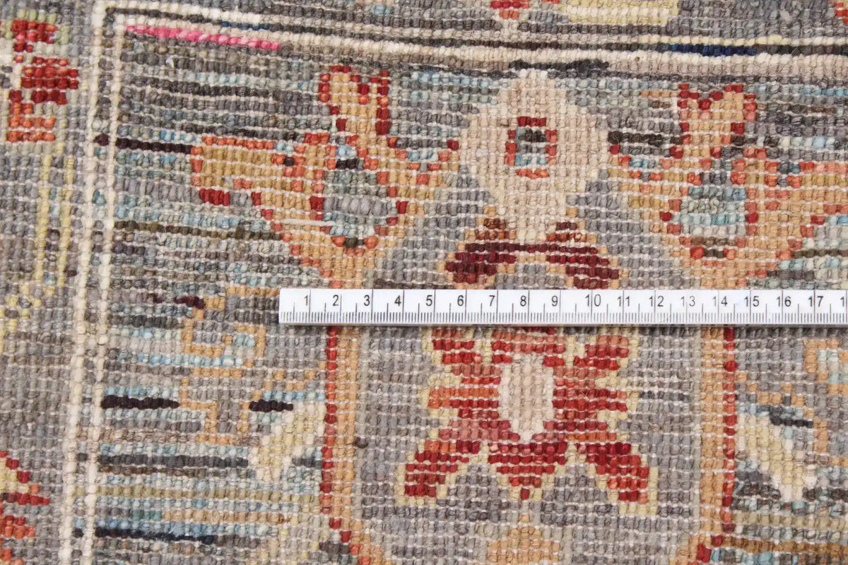Rust & Cream Afghan Floral Rug, 340 × 250 cm, view 4.