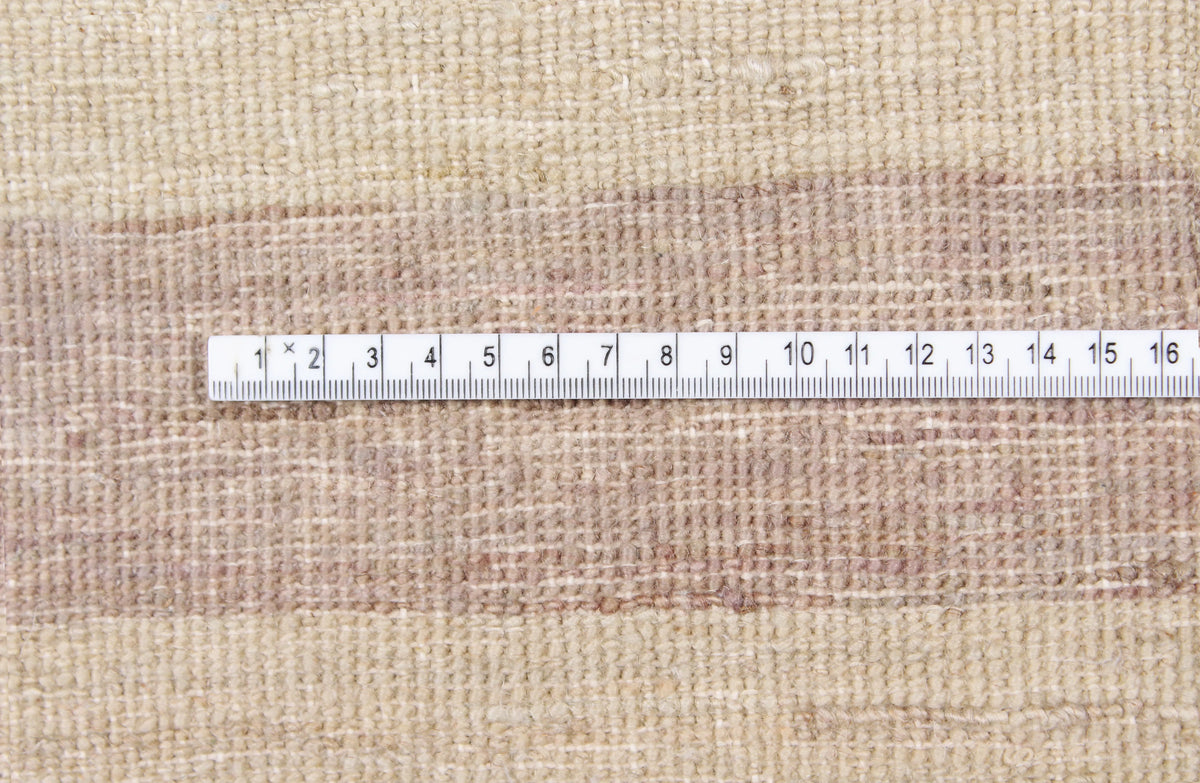 Gabbeh Rug with Pastel Stripes, 307 × 236 cm, view 6.