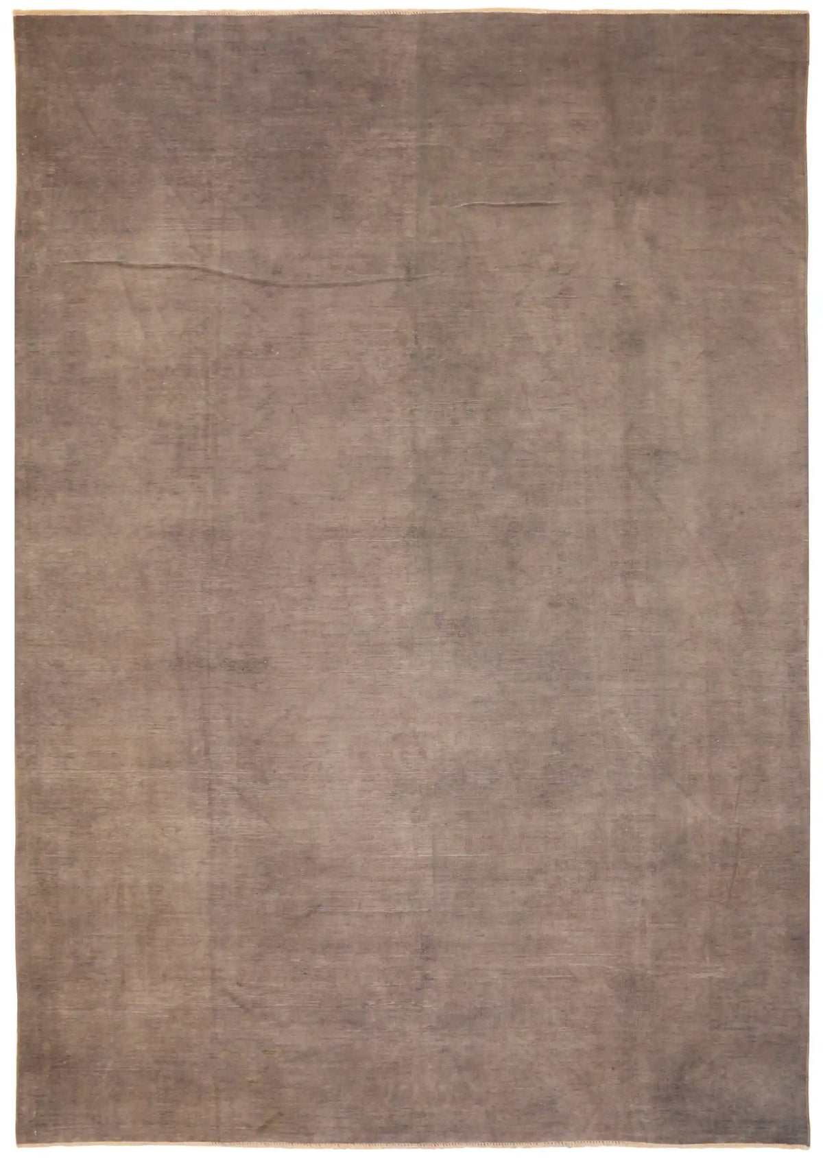 Taupe Ziegler Rug with Tonal Variation, 403 × 263 cm, overall view.