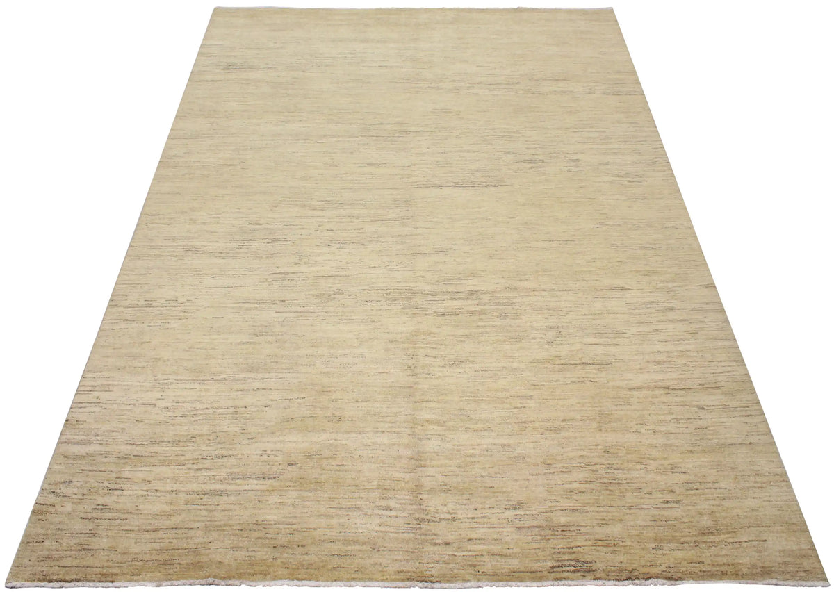 Large Golden Beige Afghan Wool Rug, 428 × 305 cm, view 2.