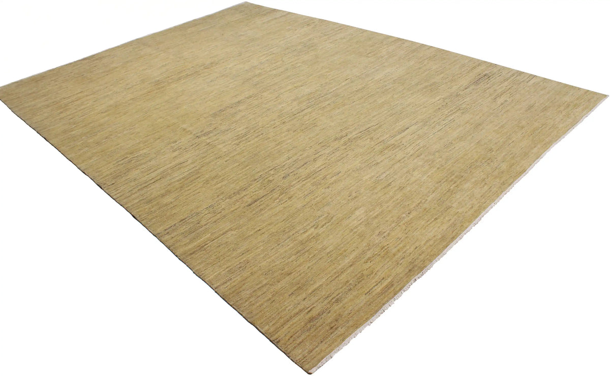 Large Golden Beige Afghan Wool Rug, 428 × 305 cm, view 3.