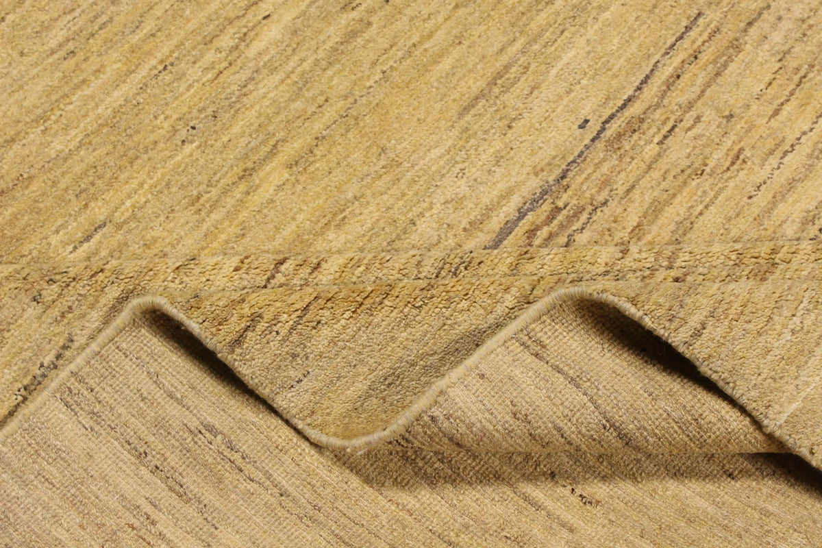 Large Golden Beige Afghan Wool Rug, 428 × 305 cm, view 7.