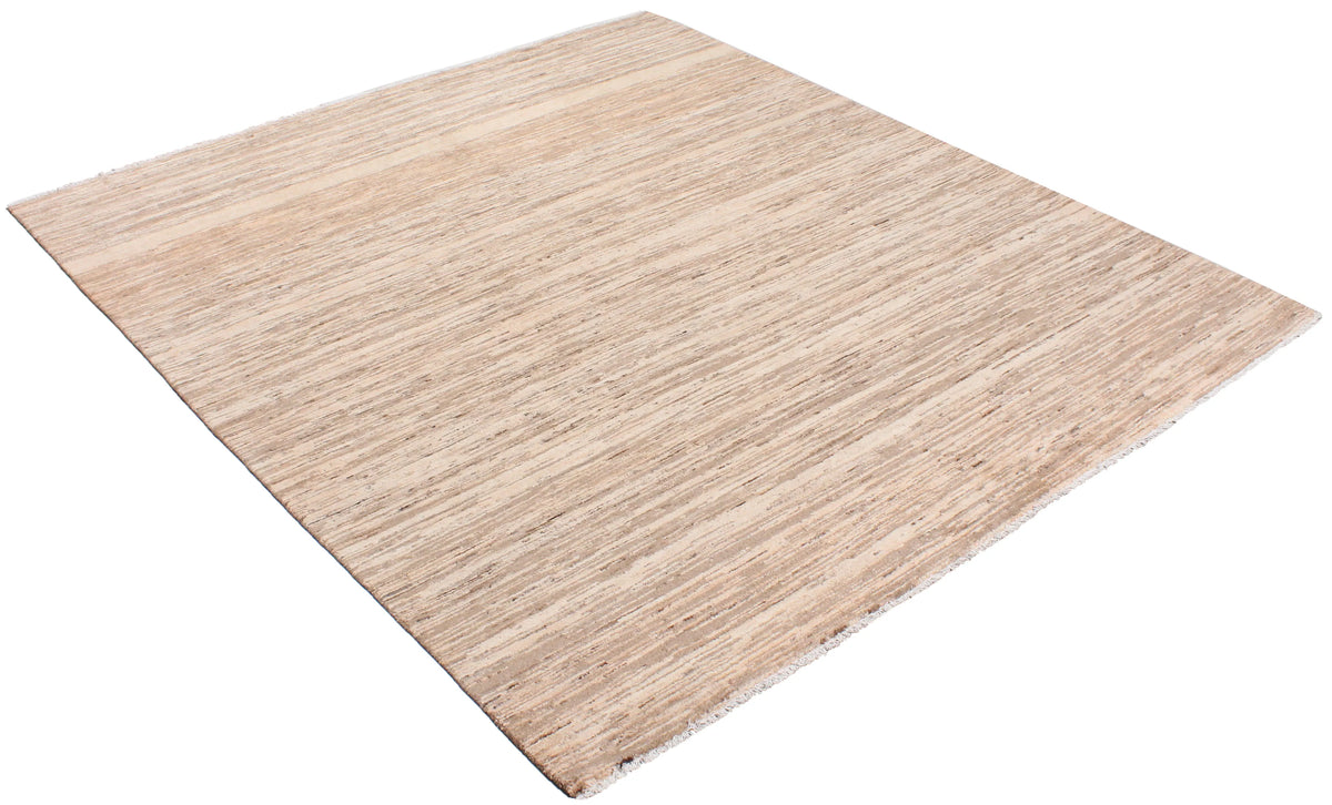 Beige Gabbeh Rug with Subtle Color Variation, 263 × 232 cm, view 3.